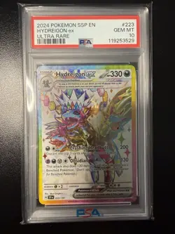 Pokemon TCG Hydreigon EX Surging Sparks 223/191 PSA 10 Gem Mint - Image 1