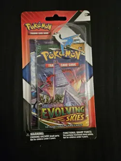 2 POKEMON EVOLVING SKIES/CHILLING REIGN 2 PACK CHECKLANE BLISTER Latios - Image 1