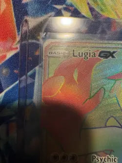 Pokemon TCG Lugia GX 227/214 Full Art Rainbow Lost Thunder 2018 Secret Rare - NM - Image 2
