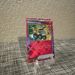 Pokemon TCG Trainer Precious Trolley 185/191 Ace Spec Holo Sv08: Surging Sparks - Image 1