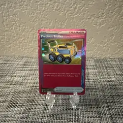 Pokemon TCG Trainer Precious Trolley 185/191 Ace Spec Holo Sv08: Surging Sparks - Image 2