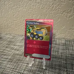 Pokemon TCG Trainer Precious Trolley 185/191 Ace Spec Holo Sv08: Surging Sparks - Image 3