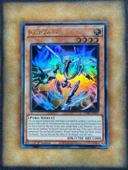 Yugioh Ice Ryzeal CRBR-EN003 Ultra Rare 1st Ed NM - Image 1