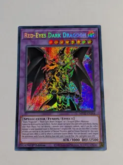 Yugioh Red-Eyes Dark Dragoon MP22-EN264 1st Edition Prismatic Secret Rare NM - Image 1