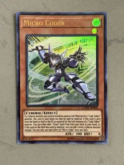 Yugioh Micro Coder LOD2-EN002 Ultra Rare - LP / MP - Image 1