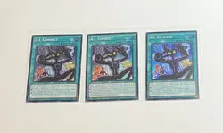 3x Yu-Gi-Oh! A.I. Connect #ALIN-EN054 Super Rare 1st Edition (NM) - Image 1
