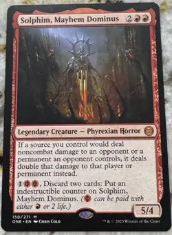Solphim, Mayhem Dominus Phyrexia: All Will Be One Regular - Image 1
