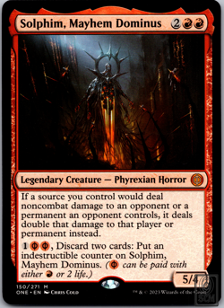 Solphim, Mayhem Dominus Phyrexia: All Will Be One Regular - Image 1