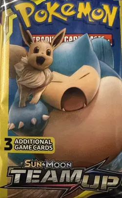 🔥Pokemon Sun and Moon Team Up 3 Card Mini Booster Pack (2019)Factory Sealed🔥 - Image 4