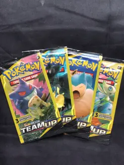 Pokemon Cards: Sealed Team Up 3 Card Booster Pack - Image 1