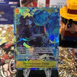 BARTHOLOMEW KUMA OP12-119 (ALT ART SEC) ONE PIECE LEGACY OF THE MASTER ENGLISH - Image 1