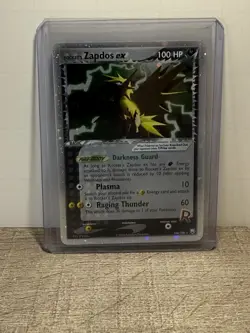 Rocket's Zapdos EX Ultra Rare Holofoil Pokemon Team Rocket Returns 106/109 NM - Image 1