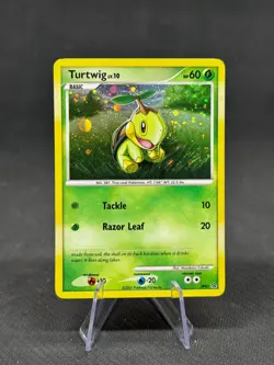 Turtwig - DP01 - Pokemon Diamond & Pearl Promo Holo LP - Image 1
