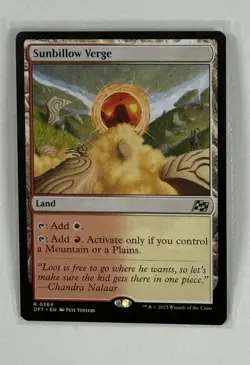 Sunbillow Verge Aetherdrift (DFT) - 264 - Regular MtG - Image 1