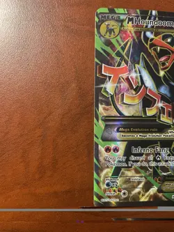 Pokemon TCG Mega-Houndoom-EX Holo Full Art Ultra Rare Card 154/162 - Image 3