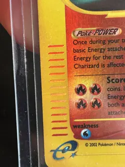 Charizard - 40/165 - Pokemon Expedition Reverse Holo Rare Card - Image 4