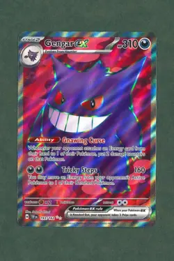 Gengar ex 193/162 SV05: Temporal Forces Holo Full Art Pokemon Card NM - Image 1