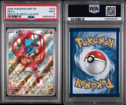 Pokemon TCG Riolu 010 Mega Evolutions ETB Black Star Promo Card - Image 3