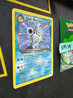 Pokemon Card Dark Blastoise Team Rocket Unlimited Non Holo 20/82 309 💎NM💎 - Image 3