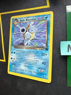 Pokemon Card Dark Blastoise Team Rocket Unlimited Non Holo 20/82 309 💎NM💎 - Image 4