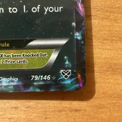 Yveltal EX 79/146 Pokemon Card XY Base Set Ultra Rare - Image 5