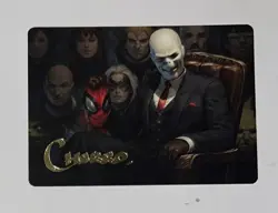 Chameleon, Master of Disguise MTG Marvel's Spider-Man Art Card #5/54 Gold Stamp - Image 1