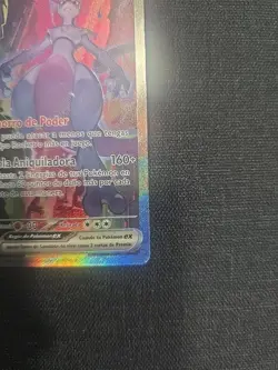 Pokemon TCG Destined Rivals Team Rockets Mewtwo EX Card 231/182 - Image 3