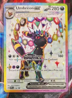 **Umbreon EX **Espeon EX SVP Promo Cards - Gem Mint Condition + Figurine and Pin - Image 3