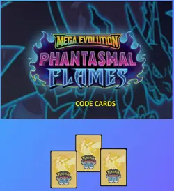 Pokemon -25 x Phantasmal Flames TCG Code Cards, DELIVERY Via Messages - Image 1