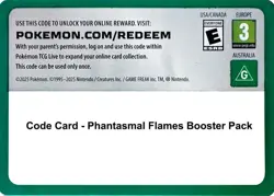 Pokemon -25 x Phantasmal Flames TCG Code Cards, DELIVERY Via Messages - Image 2