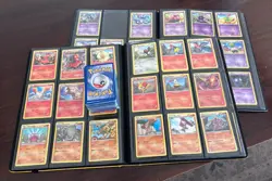 Pokemon Card Collection 500+ Cards In 2 Binders and Loose - Image 1