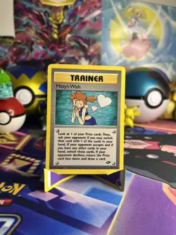 Pokemon Card - Misty's Wish Gym Challenge 108/132 Rare - Image 1