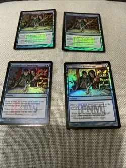 Mtg 2004 FNM Foil Promo Accumulated Knowledge X4 - Image 1