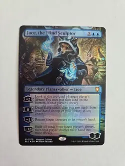 Jace, the Mind Sculptor (Borderless) Commander: Bloomburrow Foil - Image 1
