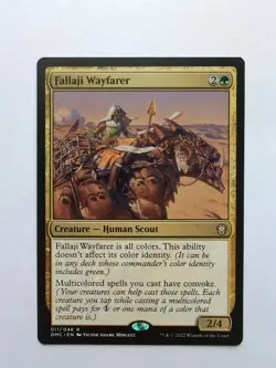 MTG Fallaji Wayfarer (DMC) Commander: Dominaria United Regular Rare 011/048 - Image 1