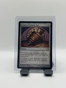 MTG, Sensei's Divining Top LP 268 Champions of Kamigawa Regular - Image 1