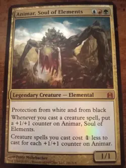 Animar, Soul of Elements OVERSIZED NM MTG - Image 1