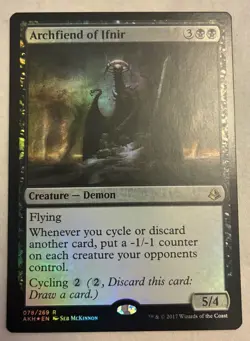 MTG Archfiend of Ifnir *FOIL* x1 - Amonkhet - Image 1