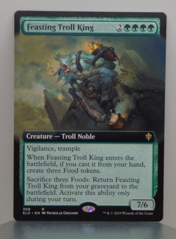 Feasting Troll King (Extended Art) - ELD - 368 - Throne of Eldraine - Image 1