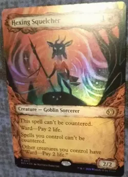 Hexing Squelcher (Showcase) Lorwyn Eclipsed Foil - Image 1