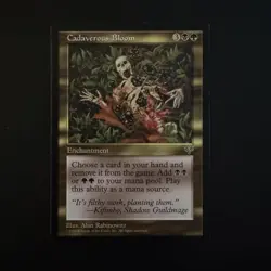 Magic The Gathering Mirage Cadaverous Bloom # Lightly played - Image 1