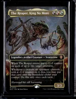 The Reaper, King No More (Borderless) - 4 - ECC - NM - MTG Magic the Gathering - Image 1