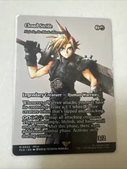 MTG Final Fantasy English Cloud Strife Showcase 0042 Non-Foil - Image 1