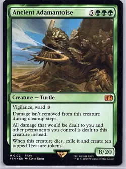 Ancient Adamantoise Final Fantasy M 0172 Magic The Gathering MTG - Image 1