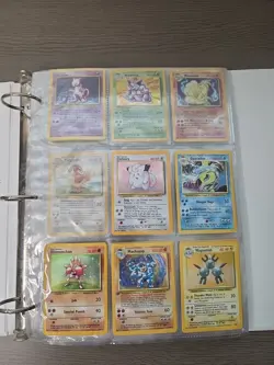 Pokemon Cards WOTC Base Set Near Complete (95 of 102) Mostly MP-LP, Pokemon - Image 1