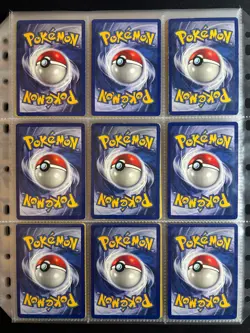 1st Edition Shadowless Base Set Complete Non-Holo Set 17-102 Pokemon Cards - Image 3