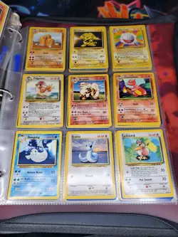 Pokemon Complete Base Set 102/102 100% Complete Set LP-DMG Cards W Shadowless - Image 3