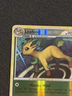 2011 Pokemon TCG Leafeon 13/95 Reverse Holofoil RARE NM+ Call Of Legends - Image 2