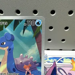 Pokemon TCG Misty's Lapras 194/182 SV10 Destined Rivals IR - Image 3