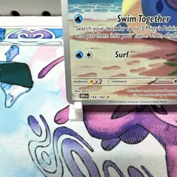 Pokemon TCG Misty's Lapras 194/182 SV10 Destined Rivals IR - Image 5